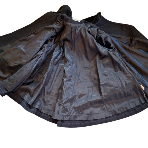 Le Chateau Fur Trimmed Swing Jacket - Picture 4 of 5